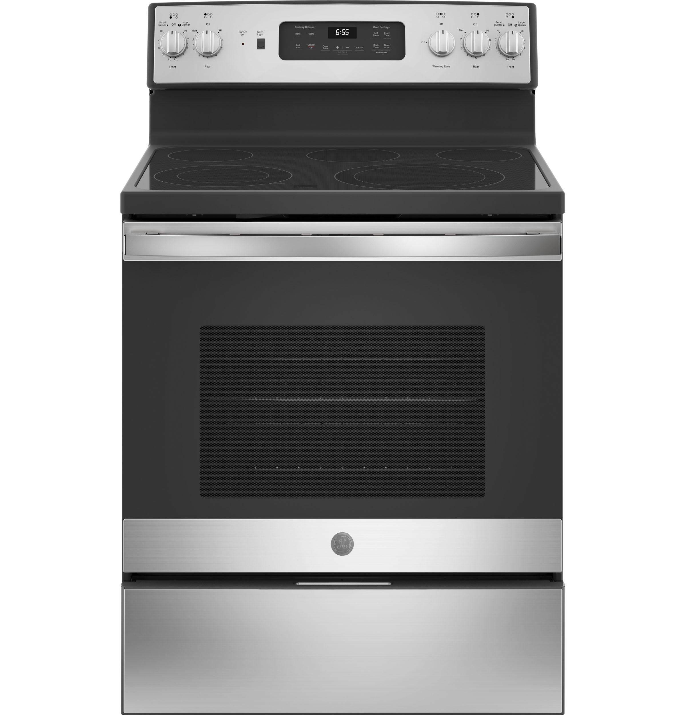 GE® 30" Free-Standing Electric Convection Range