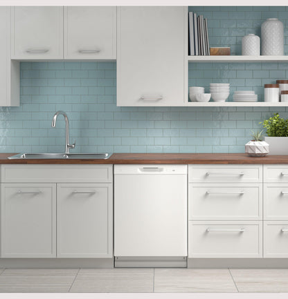 GDF450PGRWW GE® Dishwasher with Front Controls