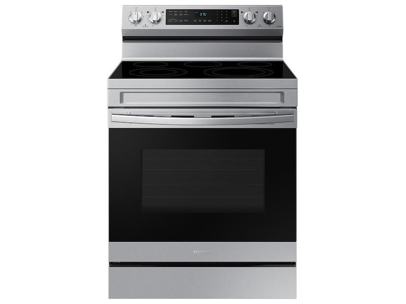 6.3 cu. ft. Smart Freestanding Electric Range with No-Preheat Air Fry & Convection in Stainless Steel