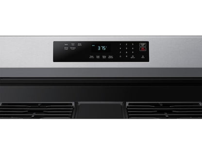 Samsung NX60A6311SS 6.0 cu. ft. Smart Freestanding Gas Range with 18K BTU Dual Power Burner & Self Clean in Stainless Steel