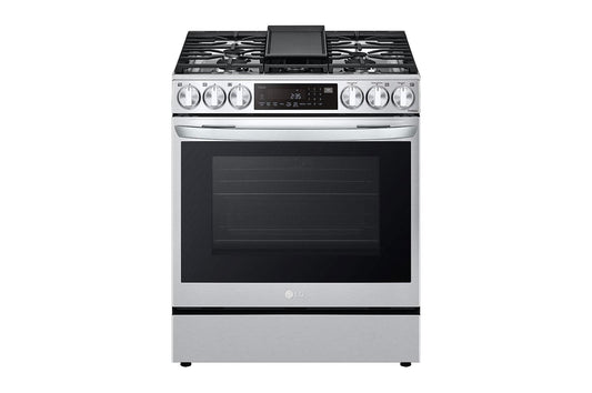 Lg LSGL6335F 6.3 cu ft. Smart Wi-Fi Enabled ProBake Convection® InstaView® Gas Slide-In Range with Air Fry