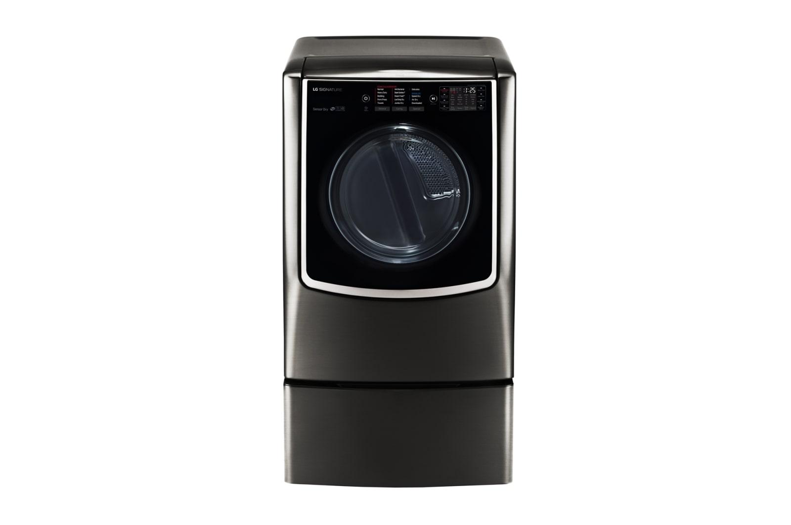 LG SIGNATURE 9.0 cu. ft. Large Smart wi-fi Enabled Gas Dryer w/ TurboSteam™