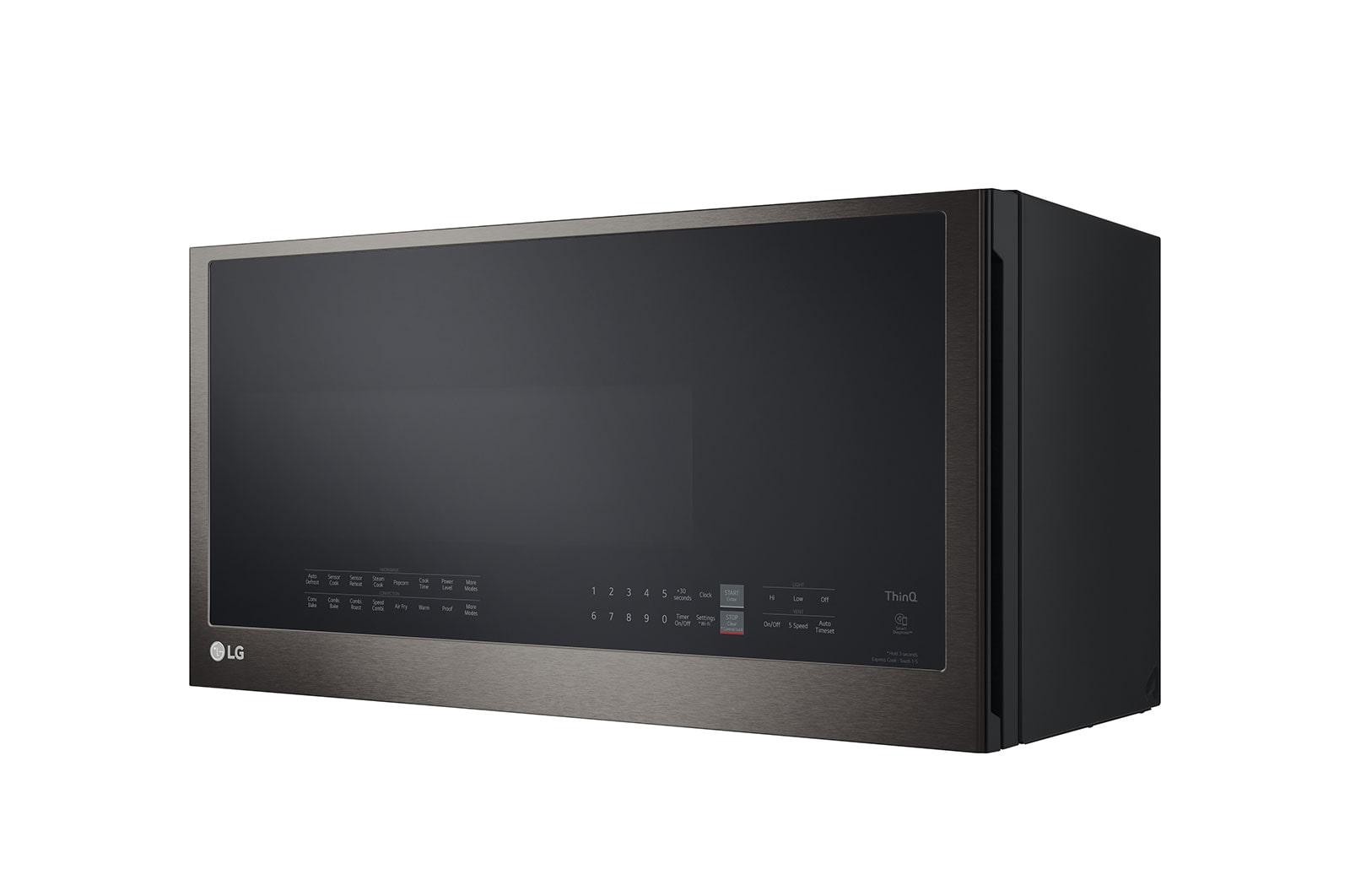 Lg 1.7 cu. ft. Smart Over-the-Range Convection Microwave with Air Fry