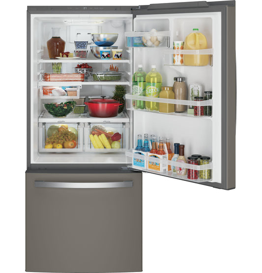 GDE21EMKES GE ENERGY STAR 21.0 Cu. Ft. Bottom-Freezer Refrigerator