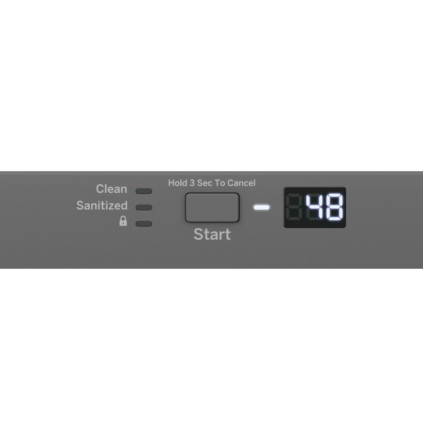 GDT225SSLSS GE® ENERGY STAR® ADA Compliant Stainless Steel Interior Dishwasher with Sanitize Cycle