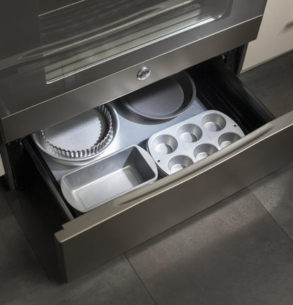 GE® 30" Free-Standing Electric Convection Range