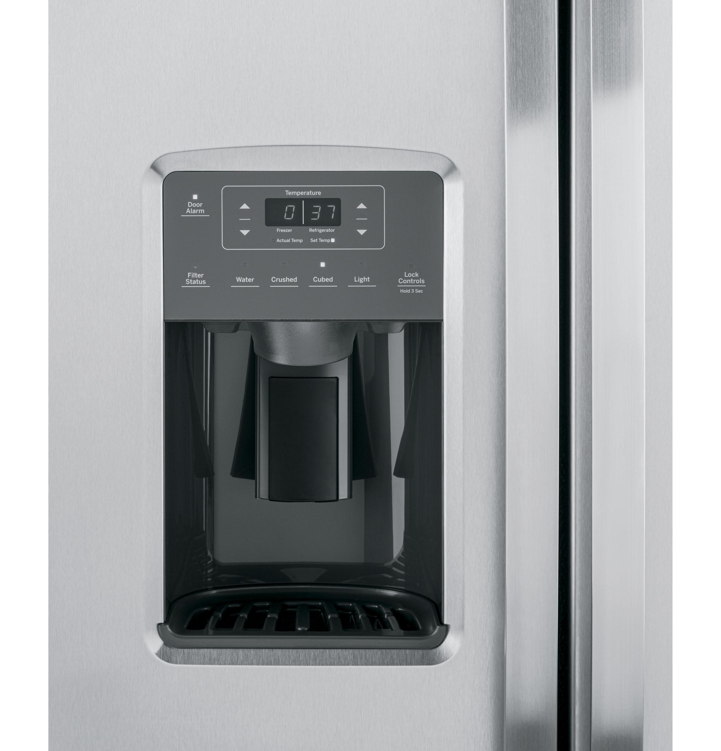 GE® 23.0 Cu. Ft. Side-By-Side Refrigerator