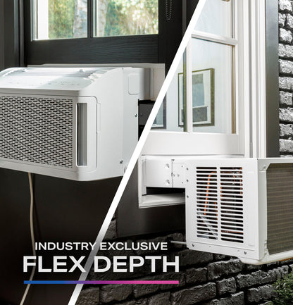 AHTT08BC GE Profile ClearView™ 8,300 BTU Smart Ultra Quiet Window Air Conditioner for Medium Rooms up to 350 sq. ft.