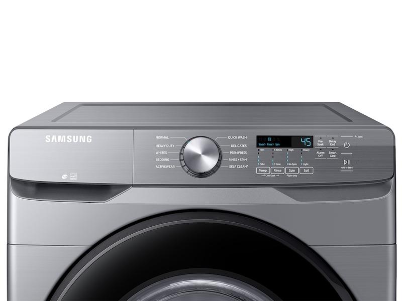 4.5 cu. ft. Front Load Washer with Vibration Reduction Technology+ in Platinum