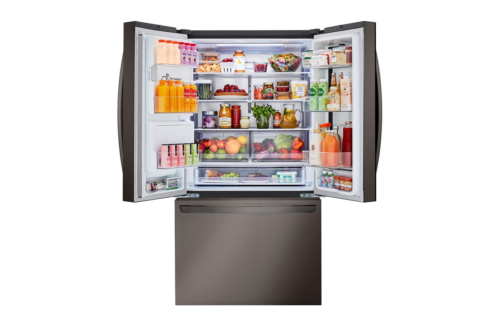 26 cu. ft. Smart InstaView® Counter-Depth French Door Refrigerator