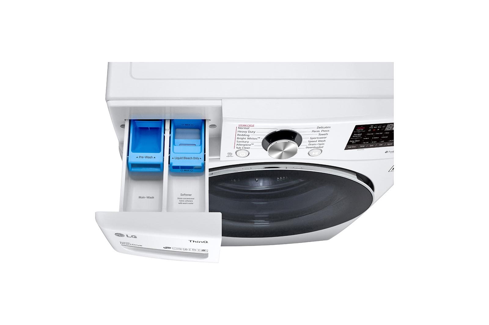 5.0 cu. ft. Mega Capacity Smart wi-fi Enabled Front Load Washer with TurboWash™ 360(degree) and Built-In Intelligence