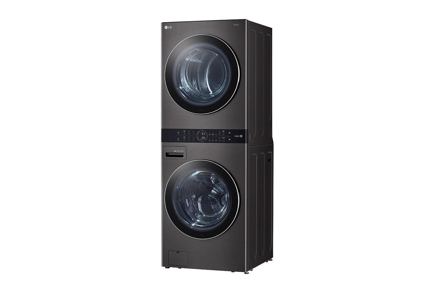 Lg WKGX201HBA Single Unit Front Load LG WashTower™ with Center Control™ 4.5 cu. ft. Washer and 7.4 cu. ft. Gas Dryer