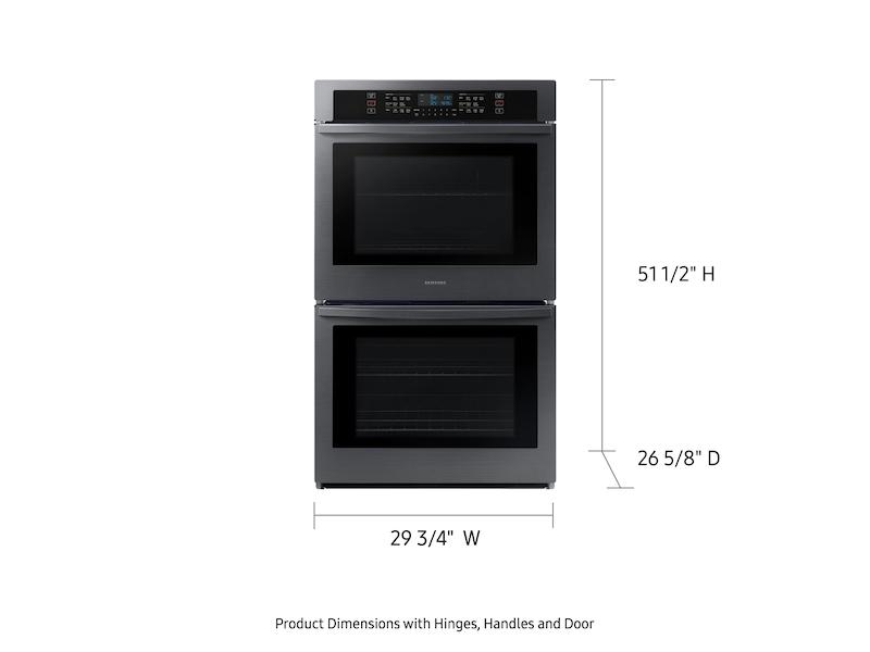 Samsung NV51T5511DG 30" Smart Double Wall Oven in Black Stainless Steel
