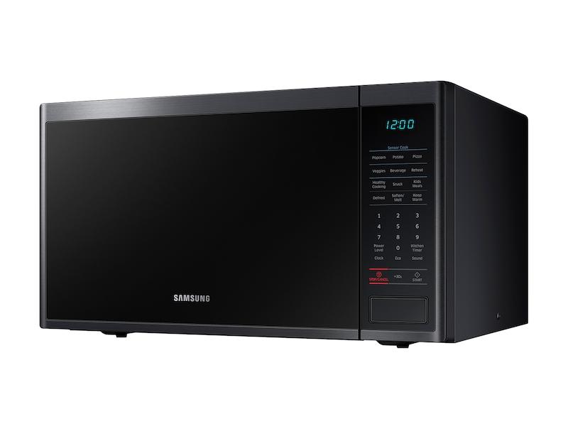 Samsung 1.4 cu. ft. Countertop Microwave with Sensor Cooking in Fingerprint Resistant Black Stainless Steel