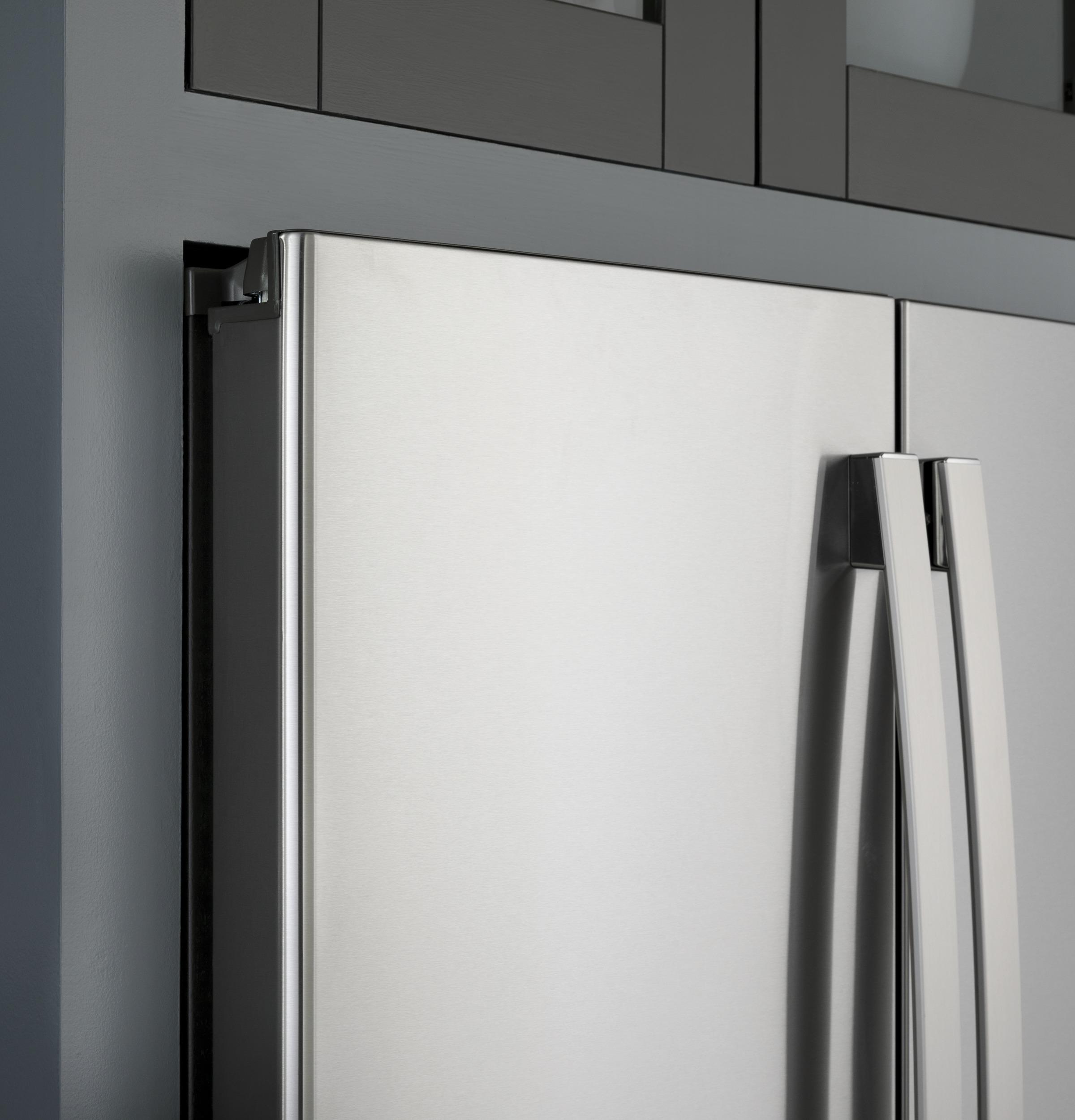 GE Profile™ ENERGY STAR® 23.1 Cu. Ft. Counter-Depth Fingerprint Resistant French-Door Refrigerator