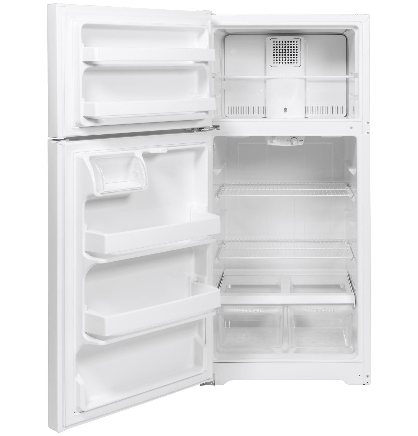 GTE16DTNLWW GE® ENERGY STAR® 15.6 Cu. Ft. Top-Freezer Refrigerator