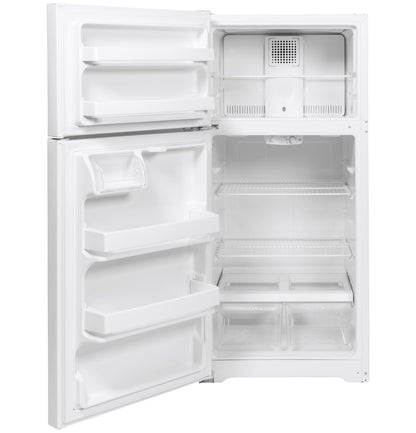 GTE16DTNLWW GE® ENERGY STAR® 15.6 Cu. Ft. Top-Freezer Refrigerator