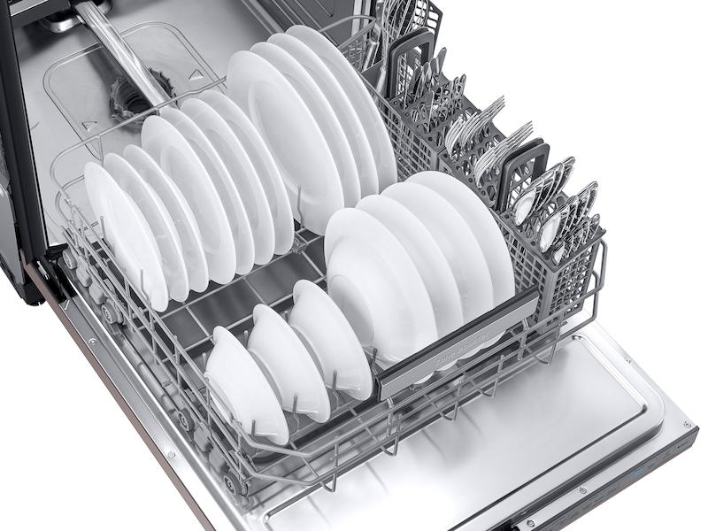 Bespoke Smart 39dBA Dishwasher with Linear Wash in Fingerprint Resistant Tuscan Steel