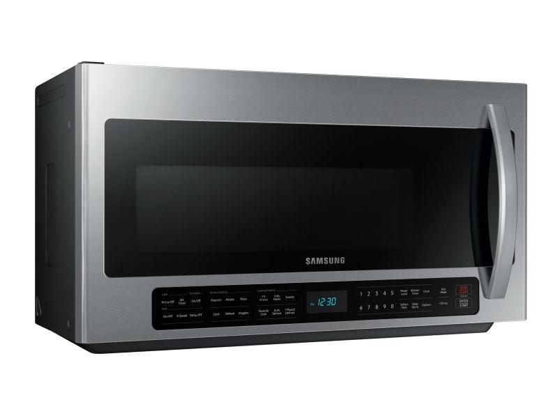 Samsung 2.1 cu. ft. Over-the-Range Microwave with Sensor Cooking in Fingerprint Resistant Stainless Steel