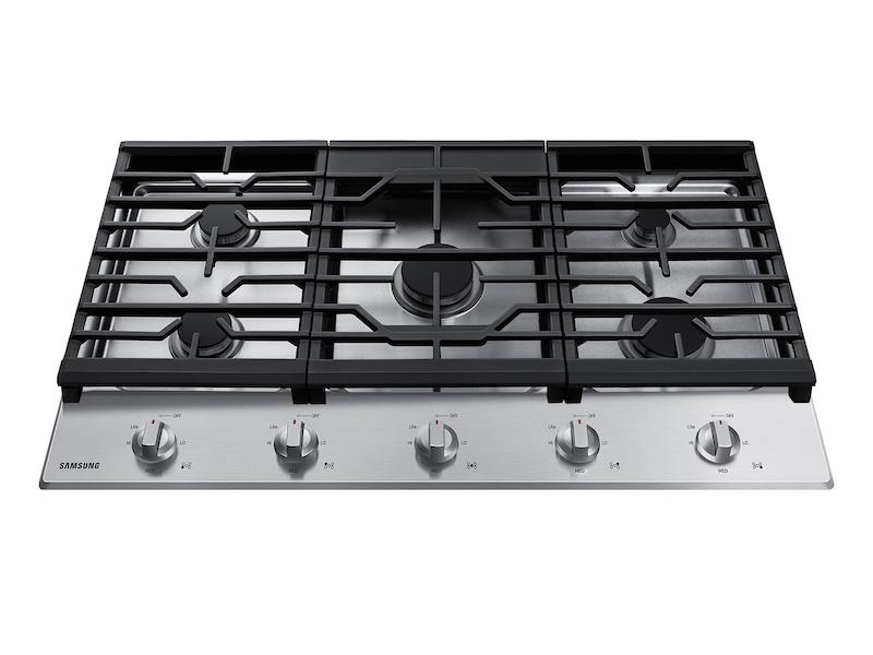 Samsung 36" Gas Cooktop in Stainless Steel