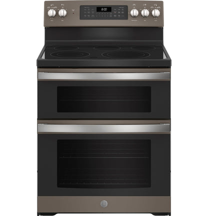 GE® 30" Free-Standing Electric Double Oven Convection Range