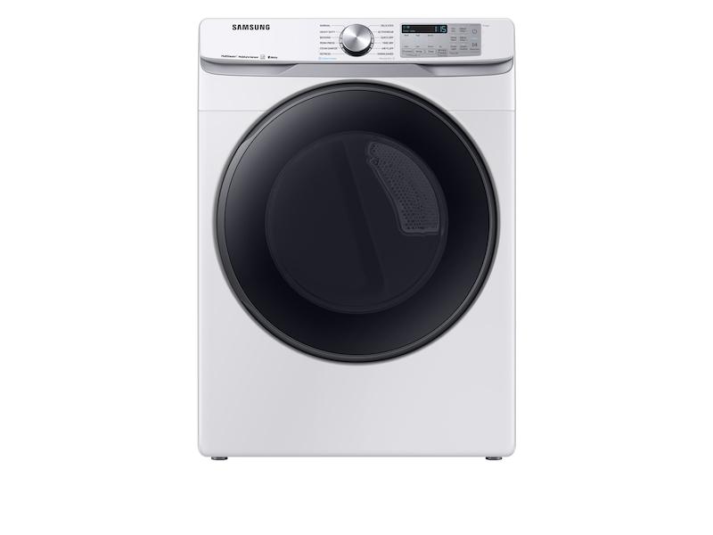 Samsung 7.5 cu. ft. Smart Gas Dryer with Steam Sanitize  in White