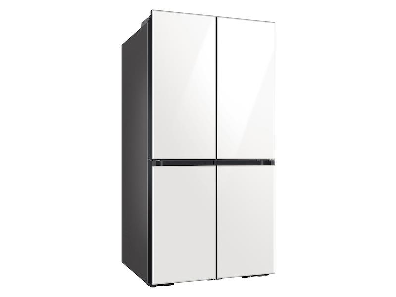 Bespoke 4-Door Flex™ Refrigerator (29 cu. ft.) in White Glass (2021)