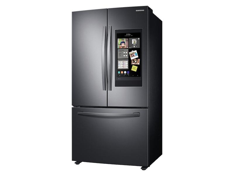 28 cu. ft. 3-Door French Door Refrigerator with Family Hub™ in Black Stainless Steel