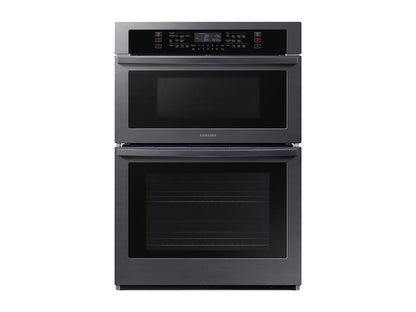 Samsung NQ70T5511DG 30" Microwave Combination Wall Oven with Wi-Fi in Black Stainless Steel