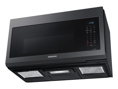 Samsung MC17T8000CG 1.7 cu ft. Smart Over-the-Range Microwave with Convection & Slim Fry™ in Black Stainless Steel