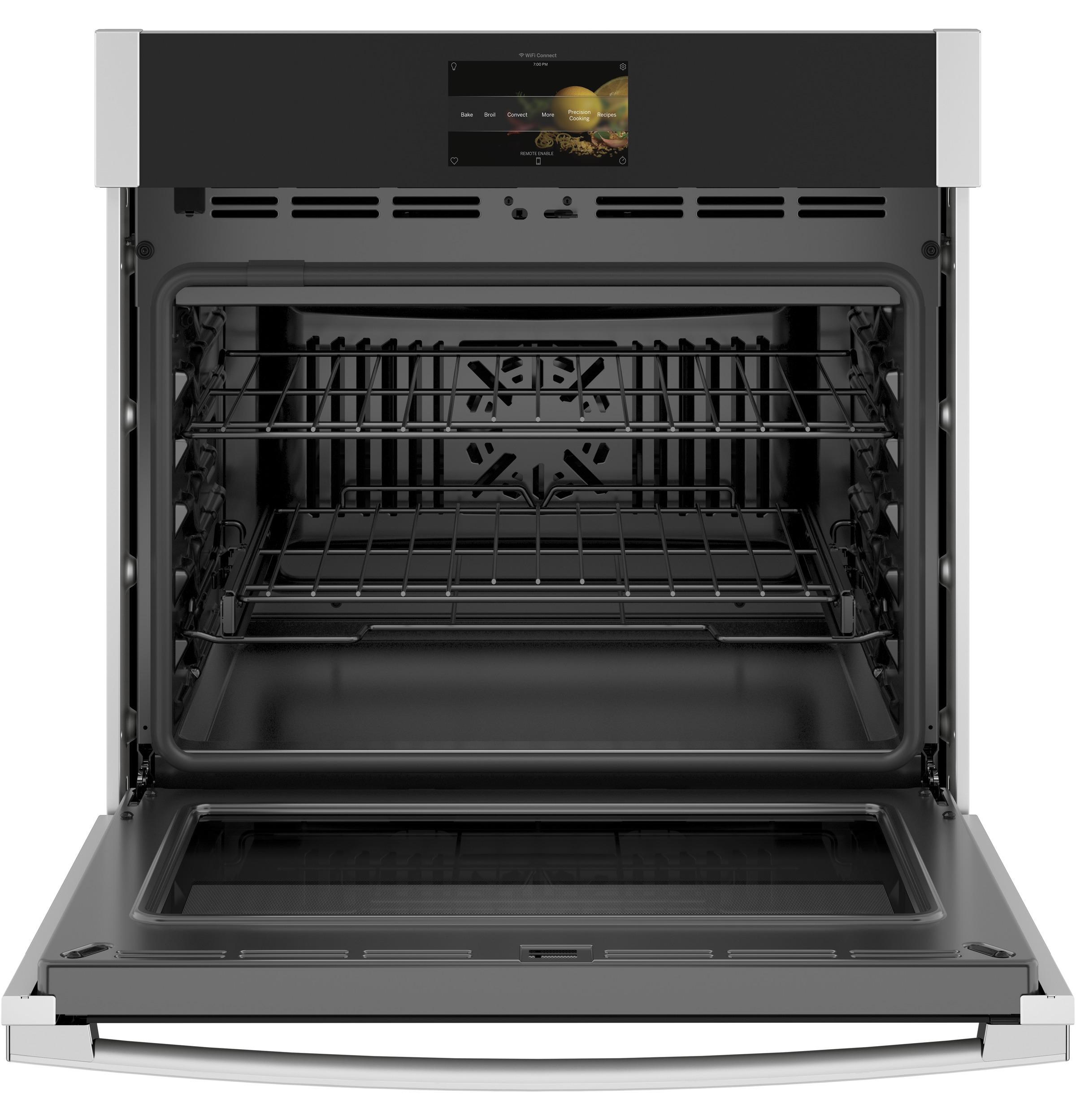 GE Profile™ 30" Smart Built-In Convection Single Wall Oven with No Preheat Air Fry and Precision Cooking