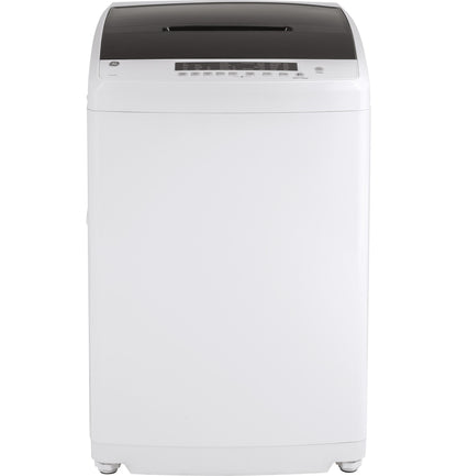 GNW128SSMWW GE® Space-Saving 2.8 cu. ft. Capacity Stationary Washer with Stainless Steel Basket