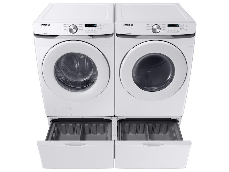 Samsung 7.5 cu. ft. Electric Long Vent Dryer with Sensor Dry in White