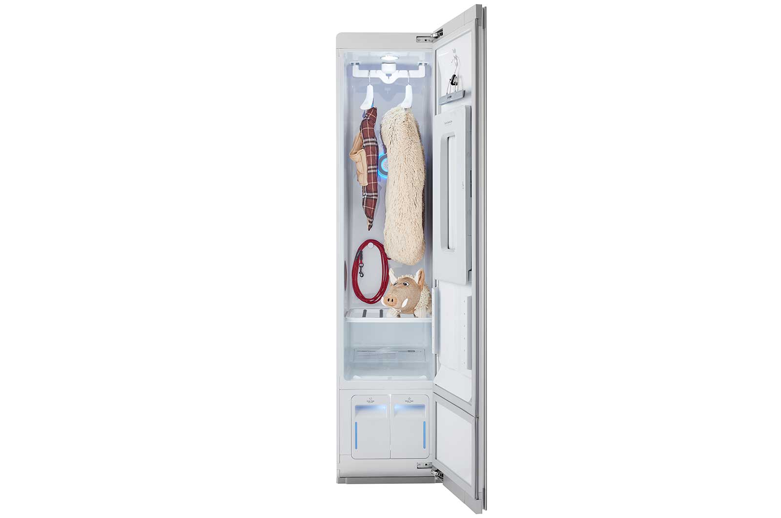 LG Styler® Smart wi-fi Enabled Steam Closet with TrueSteam® Technology and Exclusive Moving Hangers