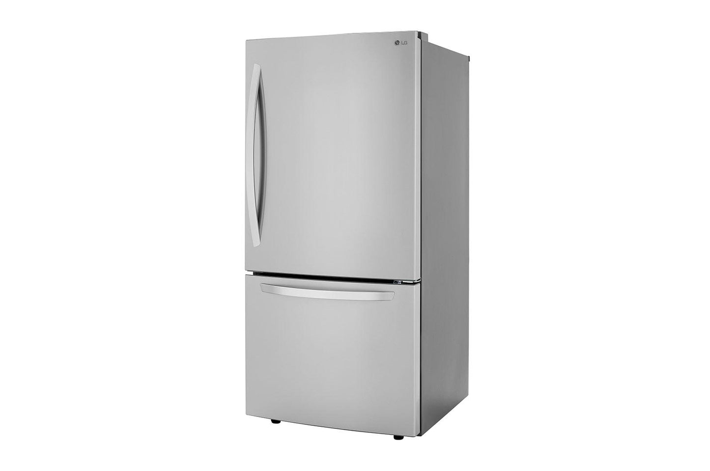 Lg LRDCS2603S 26 cu. ft. 33 Inch Wide Bottom Freezer Refrigerator - Stainless Steel