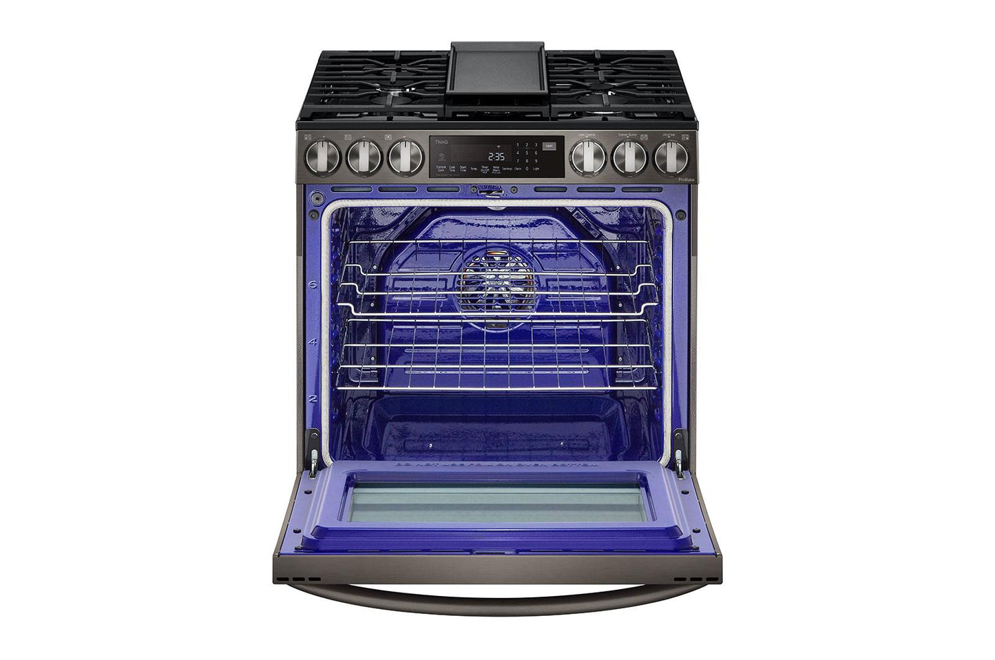 Lg LSGL6335D 6.3 cu ft. Smart Wi-Fi Enabled ProBake Convection® InstaView® Gas Slide-In Range with Air Fry