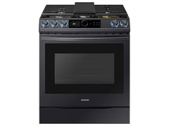 Samsung 6.0 cu ft. Smart Slide-in Gas Range with Smart Dial