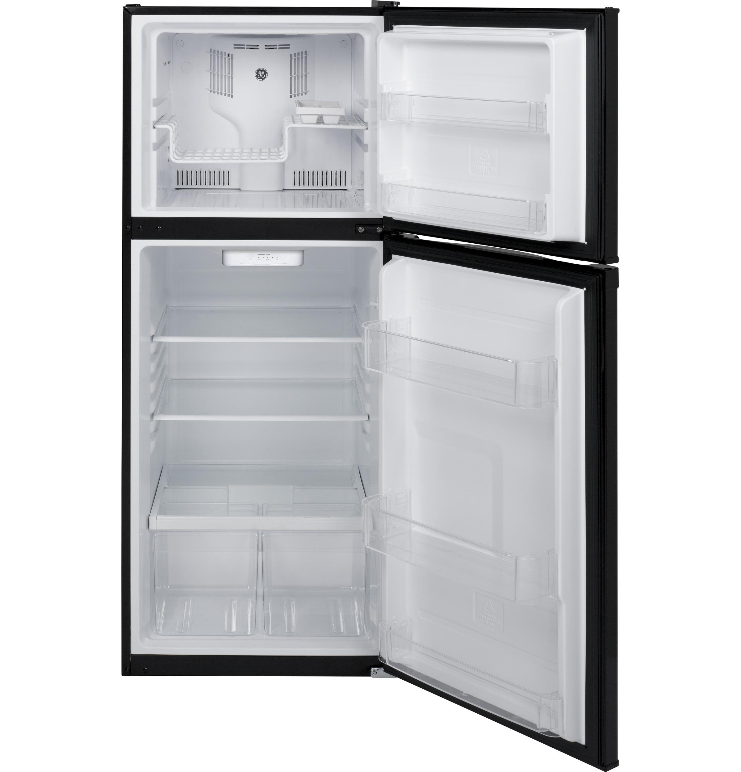 GPE12FGKBB GE® ENERGY STAR® 11.6 cu. ft. Top-Freezer Refrigerator