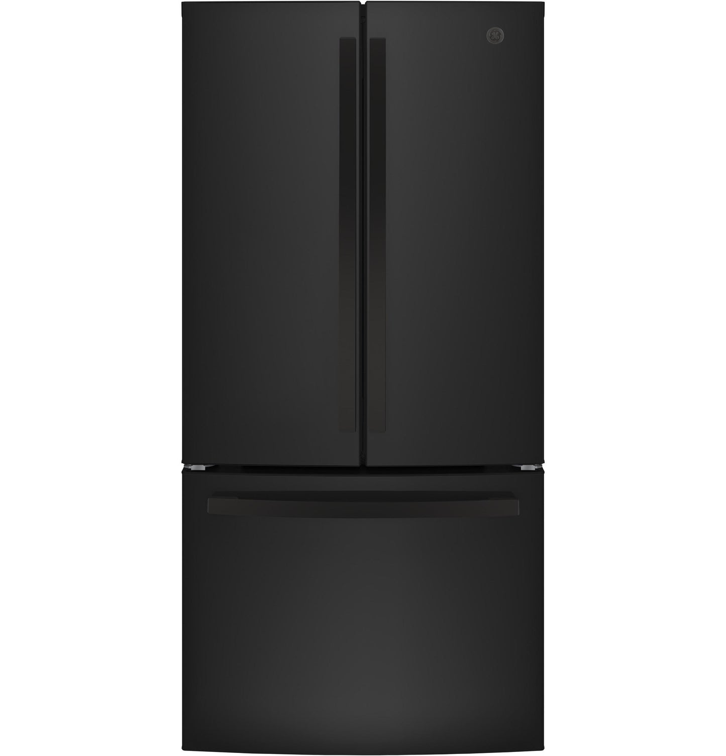 GWE19JGLBB GE® ENERGY STAR® 18.6 Cu. Ft. Counter-Depth French-Door Refrigerator