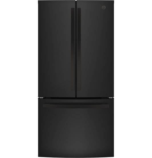 GWE19JGLBB GE® ENERGY STAR® 18.6 Cu. Ft. Counter-Depth French-Door Refrigerator