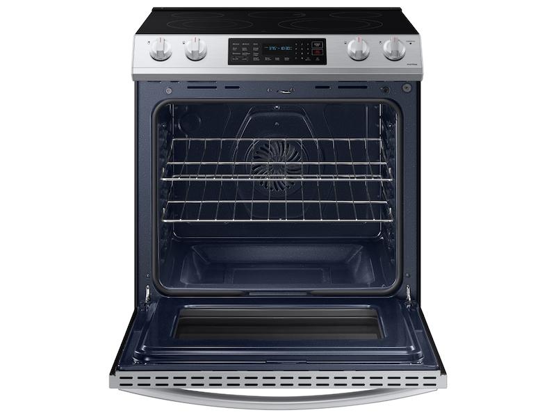 6.3 cu. ft. Smart Slide-in Electric Range with Convection in Stainless Steel