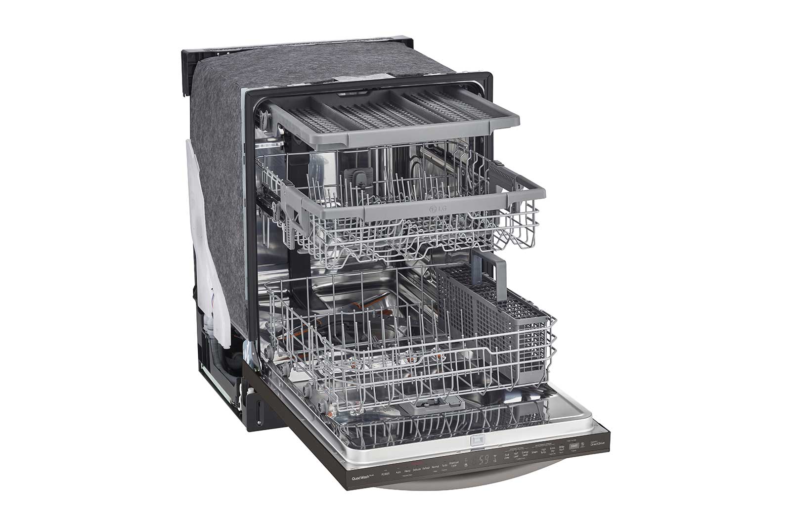 Lg LDTS5552D Top Control Smart Dishwasher with QuadWash™