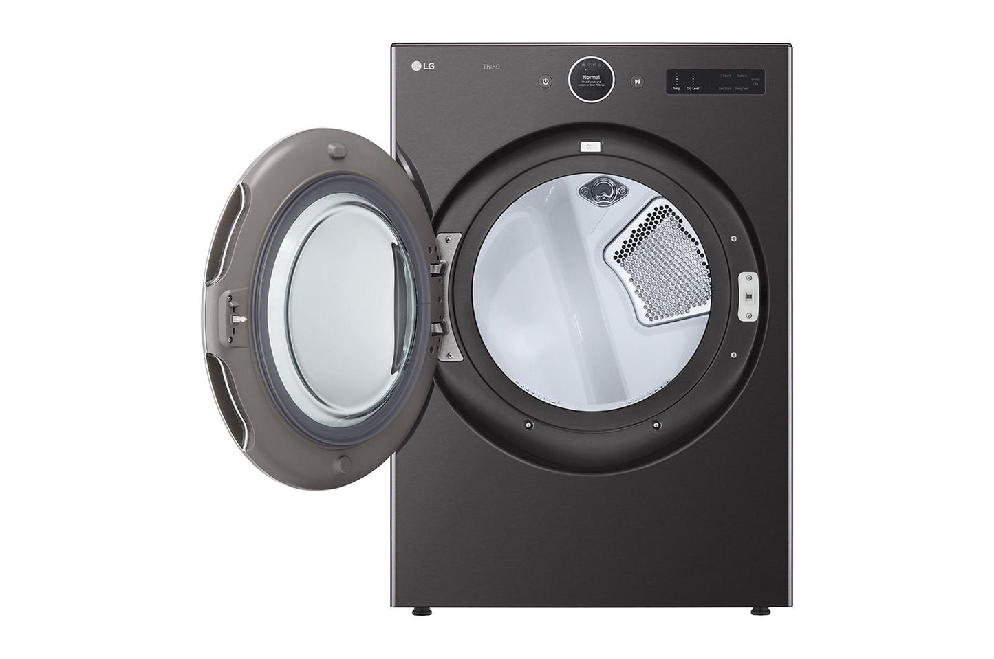 Lg DLGX6701B 7.4 cu. ft. Ultra Large Capacity Smart Front Load Gas Dryer with Built-In Intelligence & TurboSteam®