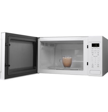 JES1657DMWW GE® 1.6 Cu. Ft. Countertop Microwave Oven
