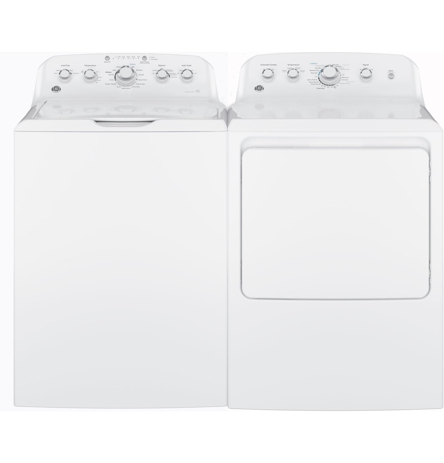 GE® 7.2 cu. ft. Capacity aluminized alloy drum Electric Dryer