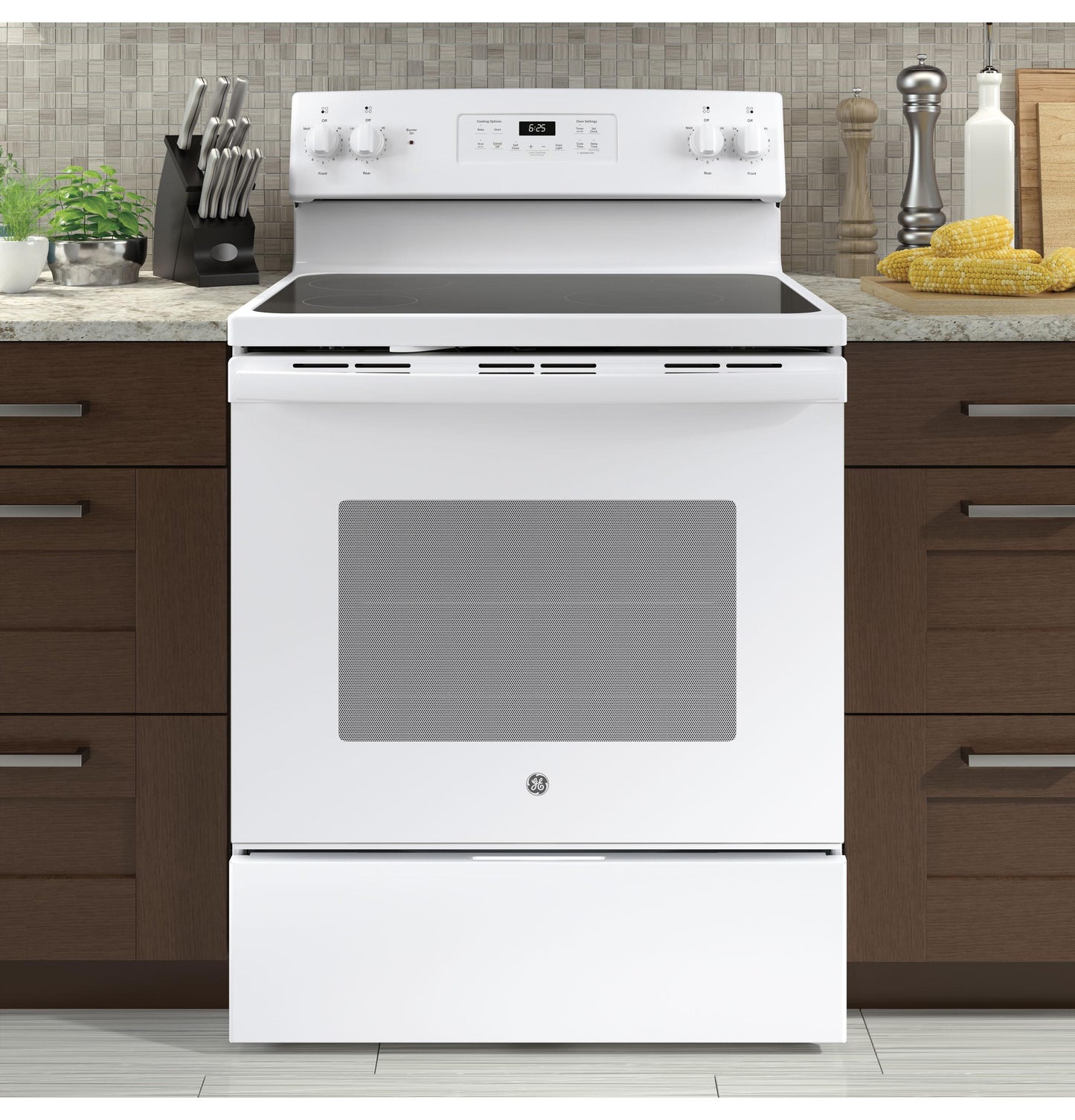 GE® 30" Free-Standing Electric Range