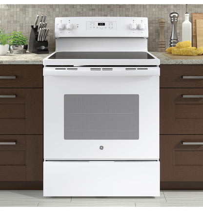 GE® 30" Free-Standing Electric Range