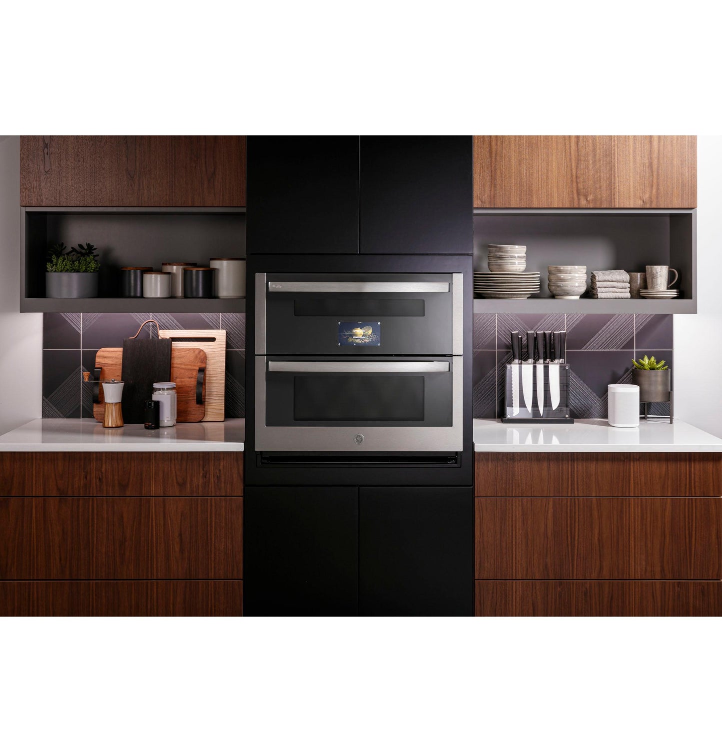 PTS9200SNSS GE Profile™ 30" Smart Built-In Twin Flex Convection Wall Oven