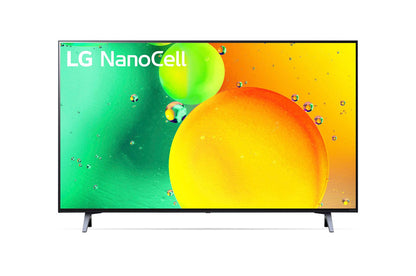 43NANO75UQA LG 43 Inch Class NANO75 UQA series LED 4K UHD Smart webOS 22 w/ ThinQ AI TV