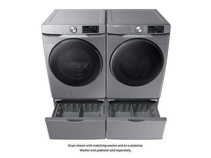 7.5 cu. ft. Electric Dryer with Steam Sanitize+ in Platinum